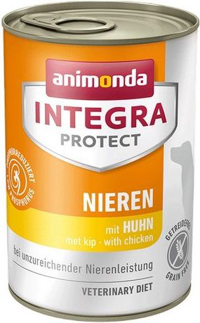 Animonda INTEGRA PIES 400G PROTECT NIEREN KURCZAK NIEWYDOLNOŚĆ NEREK