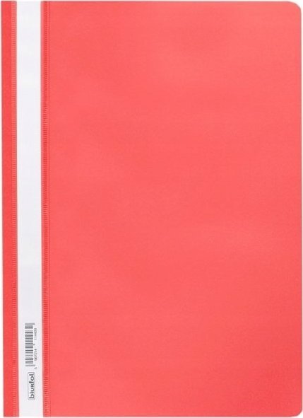 BIUR-FOL Skoroszyt plastikowy A4 BIUR-FOL miękki SPP-00-01 czerwony PP