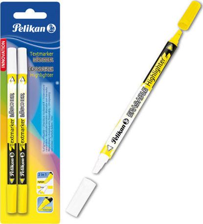Pelikan Zakreślacz zmazywalny korektor 2w1 2szt PELIKAN