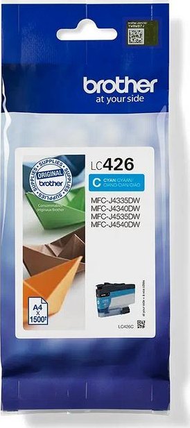Tusz Brother Brother Ink Cart. LC-426C for MFC-J4340DW, -J4540DW, -J4540DWXL cyan LC426C