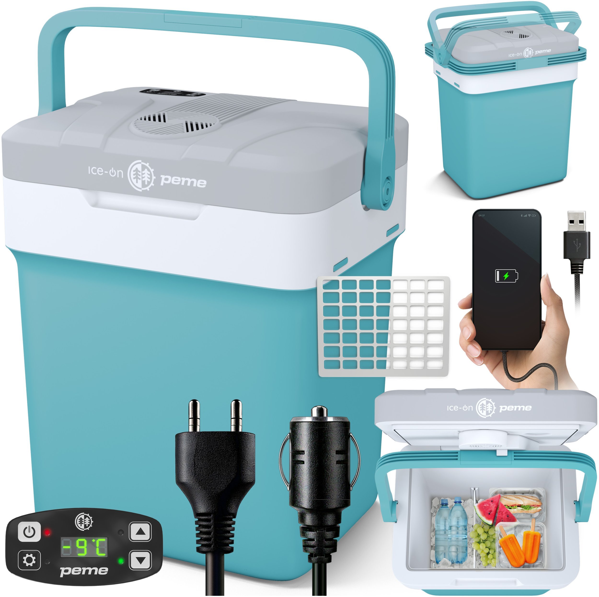 Lodówka turystyczna Peme Essential 32 Cool Mint