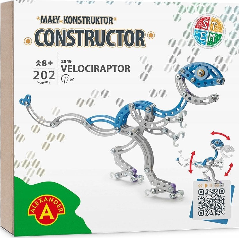 Mały konstruktor Velociraptor 28492