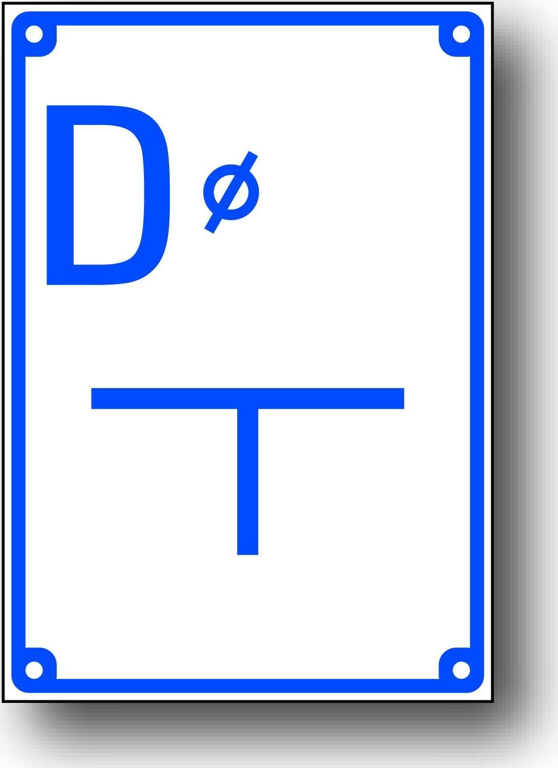 Mój dom Todw-3 Znak D Tabliczka Orientacyjna Zasuwy Na Poł