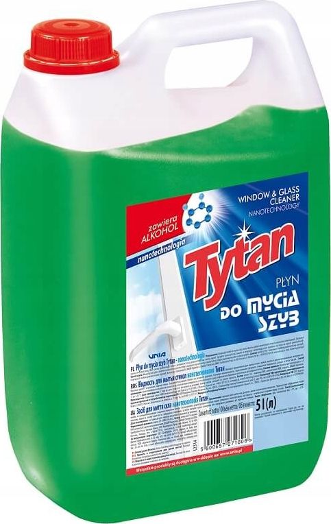 Tytan Skuteczny płyn do mycia szyb Nano 5 kg