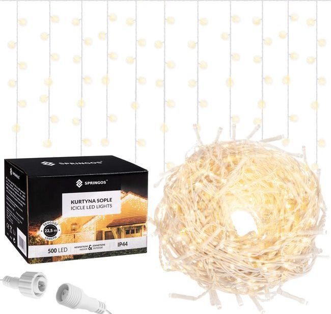 Springos LED białe ciepłe