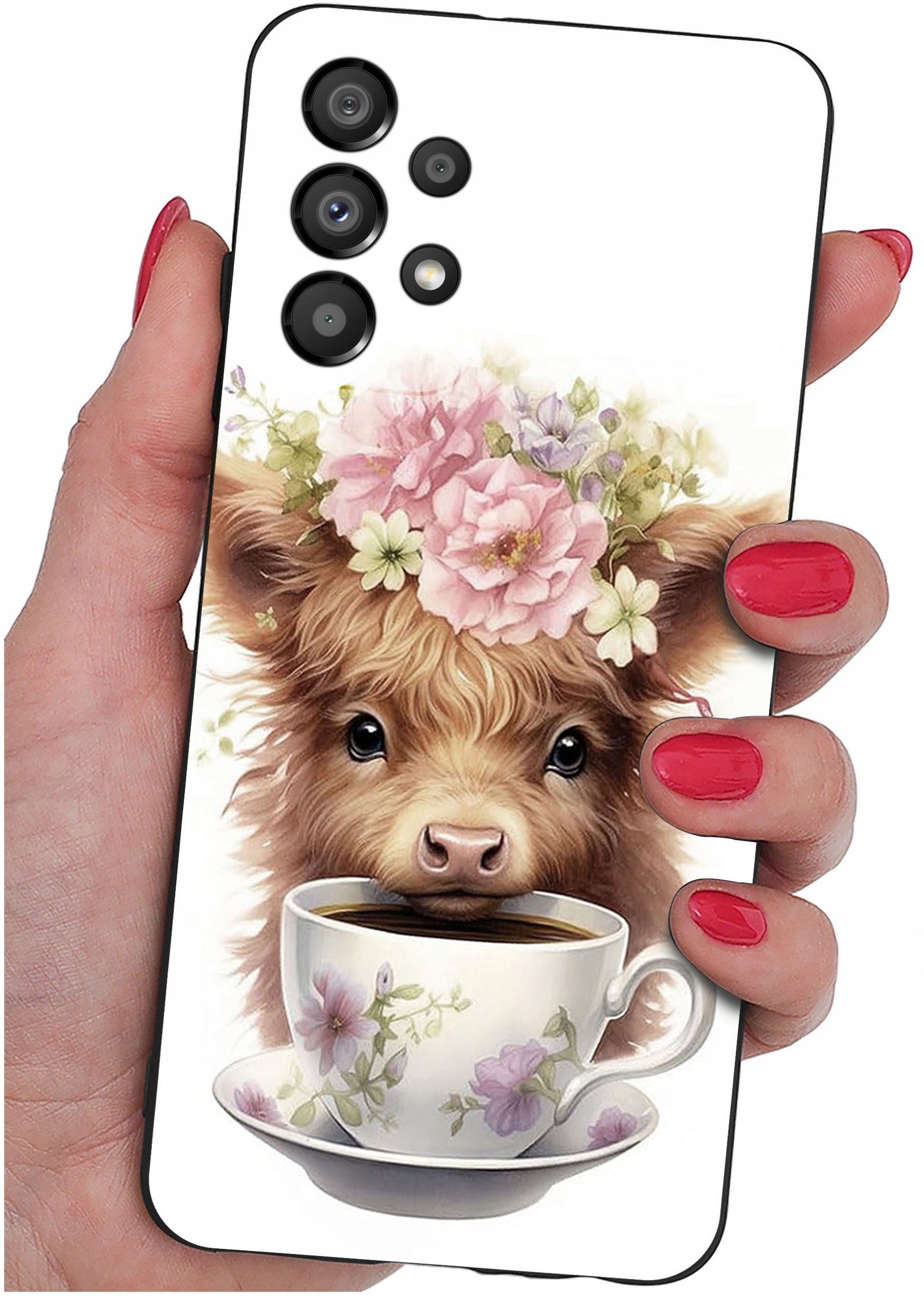 Etui do Samsung Galaxy A33 5G WZORY |SILIKONOWE MATT CASE + SZKŁO 9H