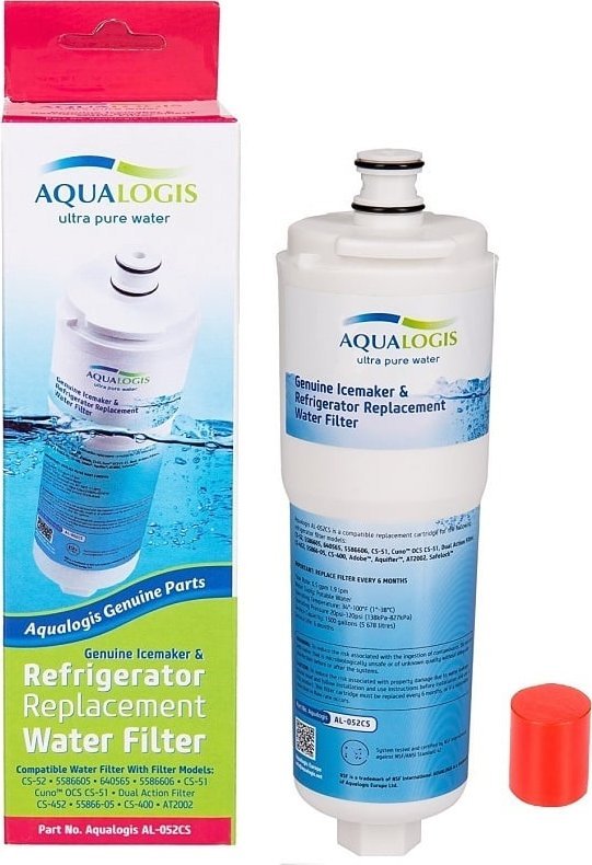 AQUALOGIS Filtr AL-052CS Do Lodówki Bosch Siemens 00640565 CS-52 Zamiennik