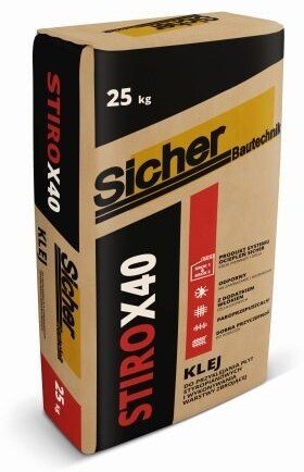 ZAPRAWA KLEJOWA DO SIATKI STIRO X40 25KG