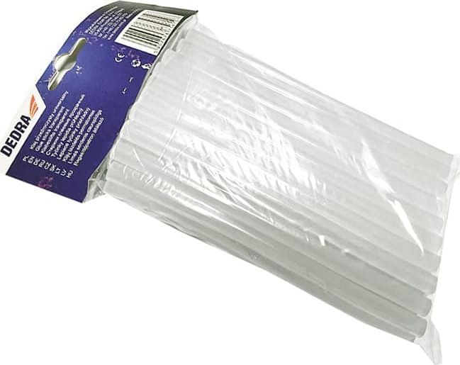 Wkłady klejowe Dedra 11 mm x 200 mm przezroczyste 50 szt. 1 kg DED7561