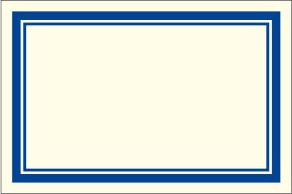 Rossi Naklejki dekoracyjne ETK 025 Niebieskie 4szt ROSSI