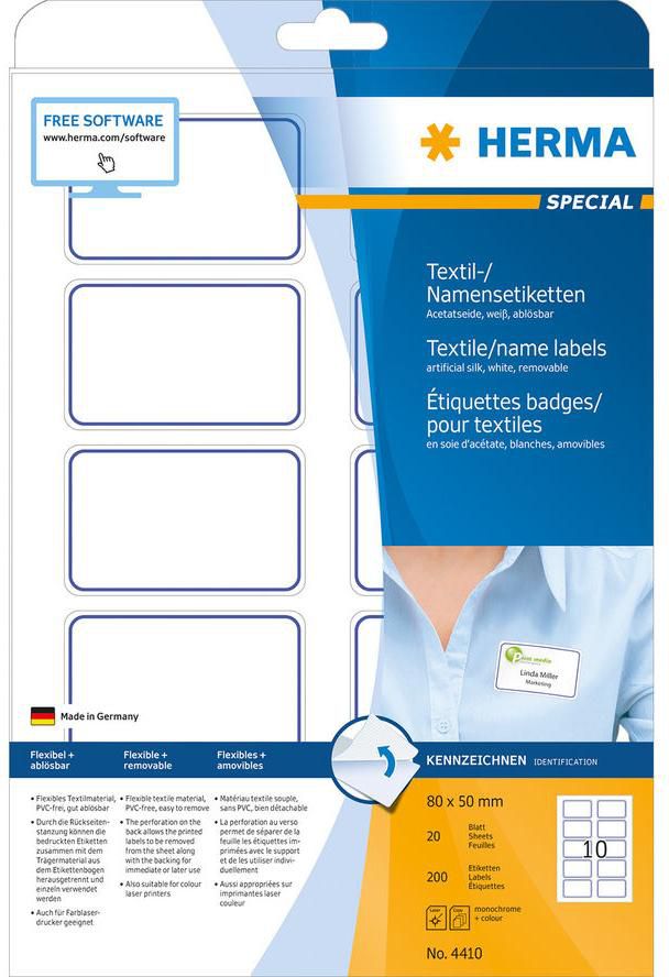 Herma Etykiety 80x50mm (4410)
