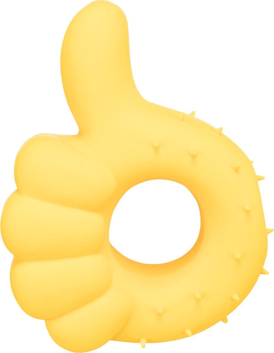 Trixie Kciuk, zabawka, dla psa, lateks, 14 cm, z dźwiękiem