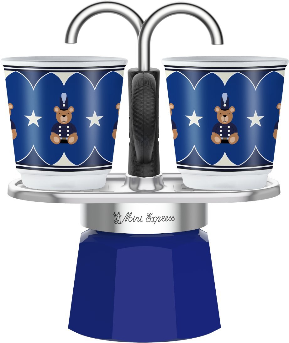 Bialetti - Mini Express Joyful Christmas 2tz + 2 Filiżanki