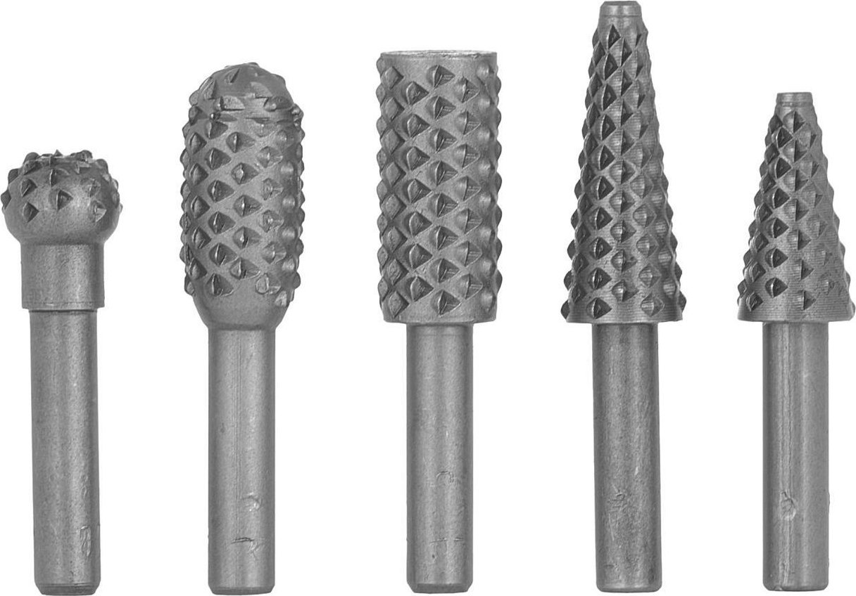 Geko GEKO ZESTAW FREZÓW TRZPIENIOWYCH 5el.