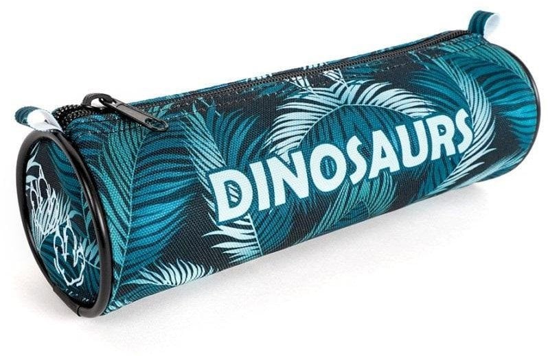 Piórnik rolka Dino zielony