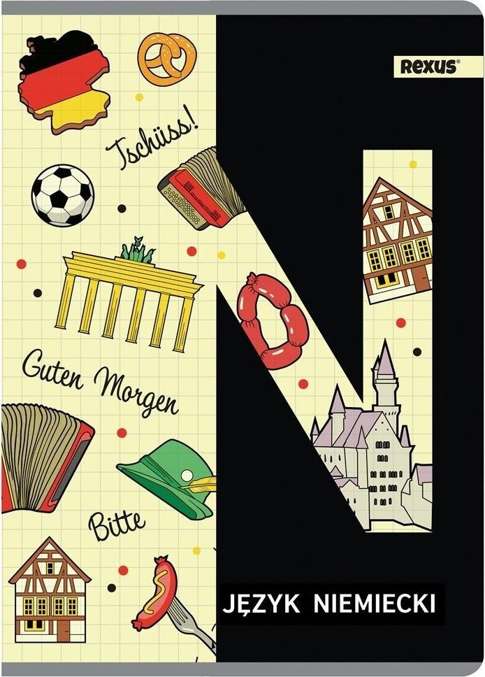 Beniamin Zeszyt A5/60K kratka Język niemiecki (5szt)