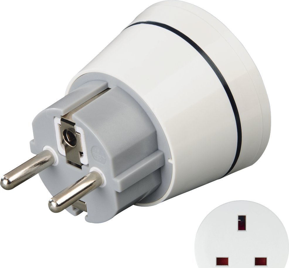 Hama Adapter Podróżny Core Gniazdo UK -> Wtyk EU