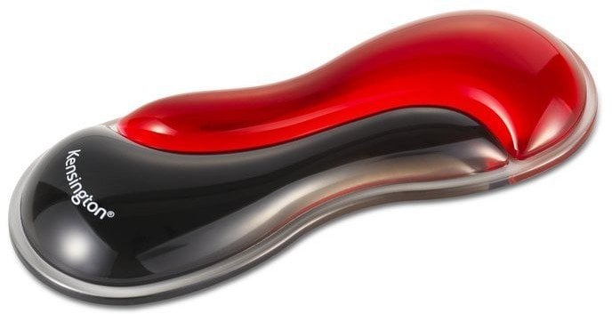 Kensington Slim Duo Gel podkładka pod nadgarstek Żelowy, Termoplastyczne elastomery poliuretanowe (TPU) Szary, Czerwony