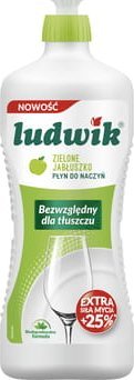 Ludwik Ludwik płyn do mycia naczyń 900g - zielone jabłuszko