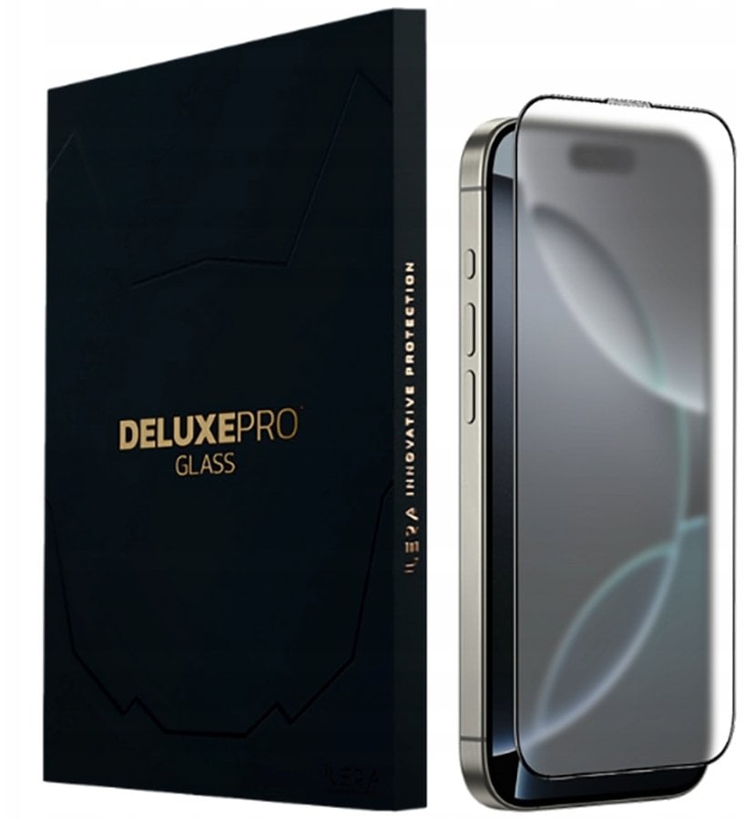iLera DeLuxe Frosted Szkło ochronne do iPhone 16 Pro