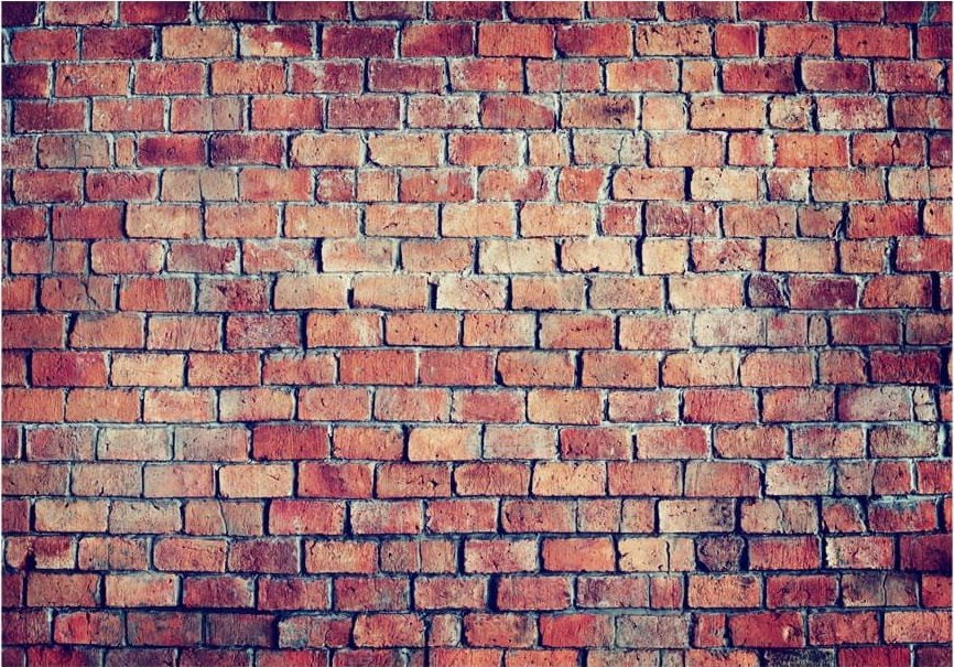 DecoNest Fototapeta - Cegła: puzzle - 300X210