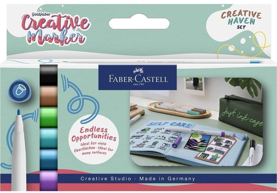 Faber-Castell Pisak goldfaber 6 kolorów