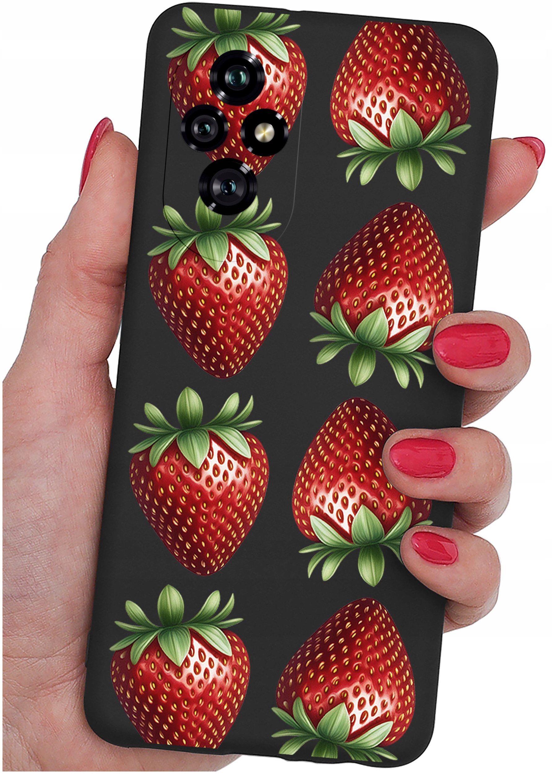 ETUI do Honor 200 5G | WZORY | SILIKONOWE MATT CASE + SZKŁO 9H