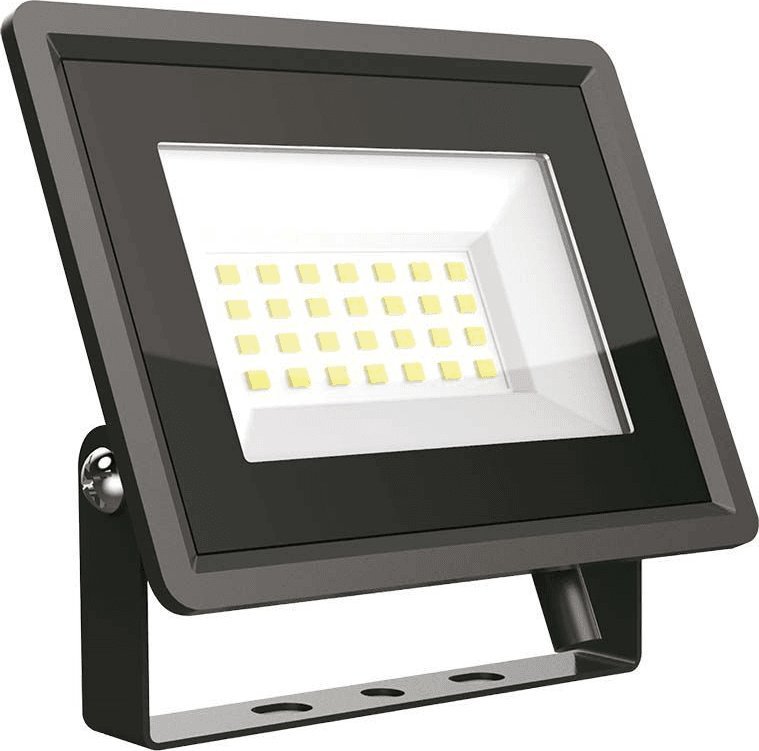 Naświetlacz V-TAC Naświetlacz halogen LED V-TAC 20W Czarny VT-4924 zimna 1650lm