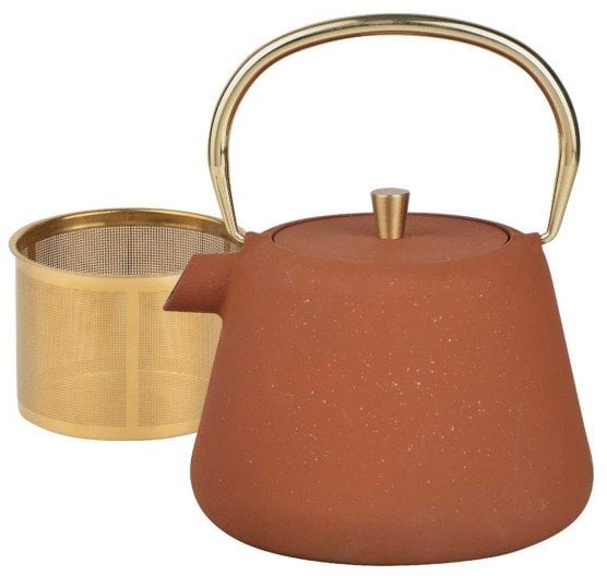 ZAPARZACZ ŻELIWNY IMBRYK 1L Z FILTREM KINGHOFF KH-1934