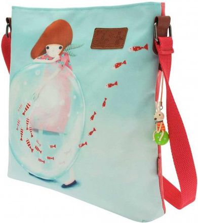 Santoro Torba na skos z nadrukiem Little Fishes (252539)
