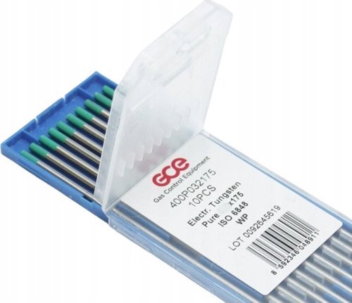 ELEKTRODA WOLFRAMOWA ZIELONA GCE 1,6 x 175mm 10szt