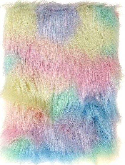 Notes A5 w okładce pluszowej