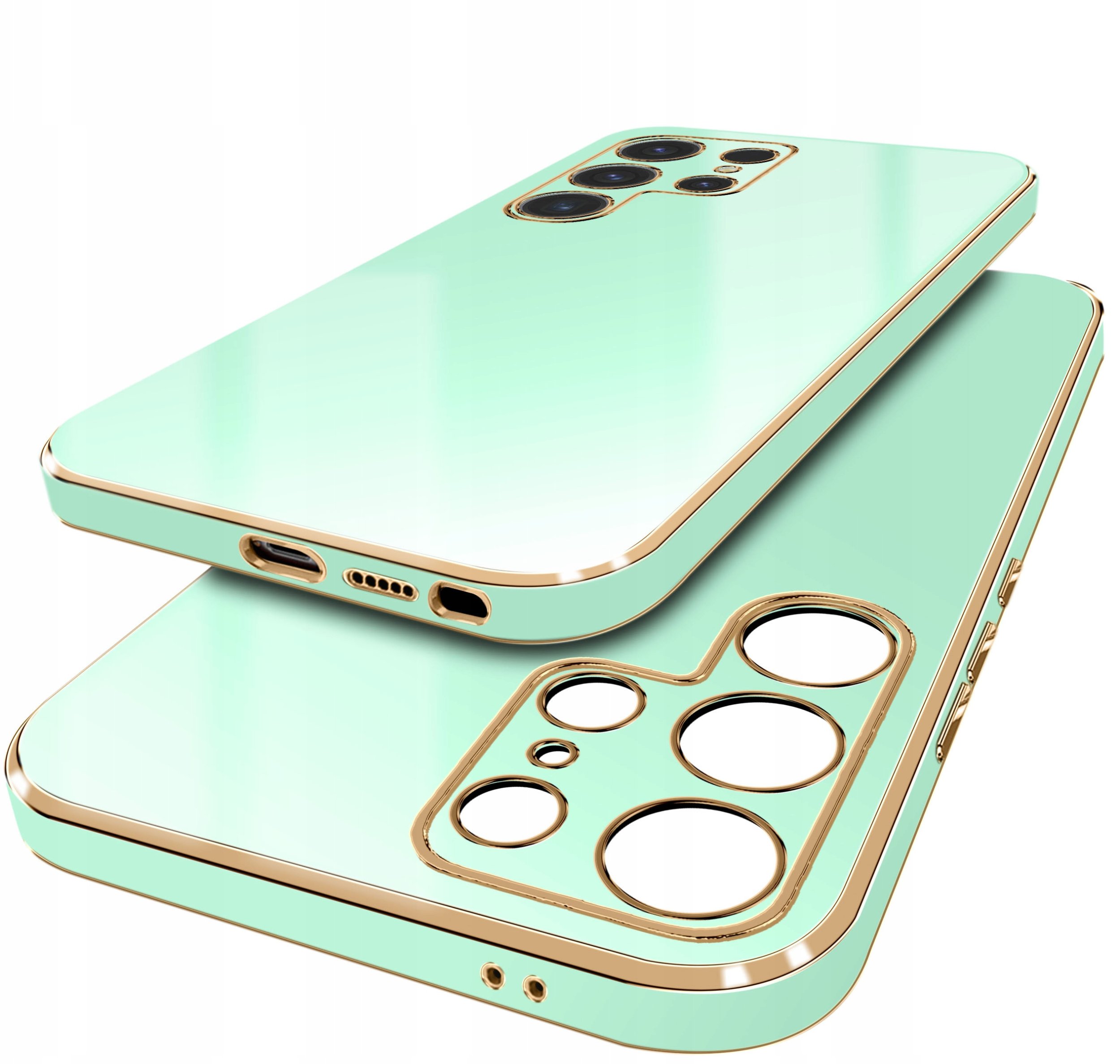 Etui do Samsung Galaxy S25 Ultra SILIKONOWE ELEGANCKIE SLIM + Szkło 9H