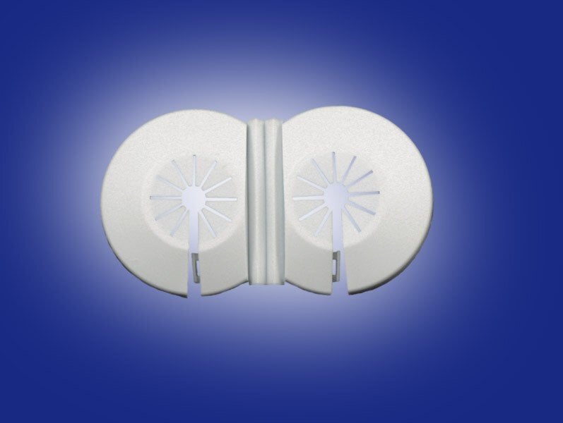 Rozetka maskująca biała 18mm (opak 100 sztuk)