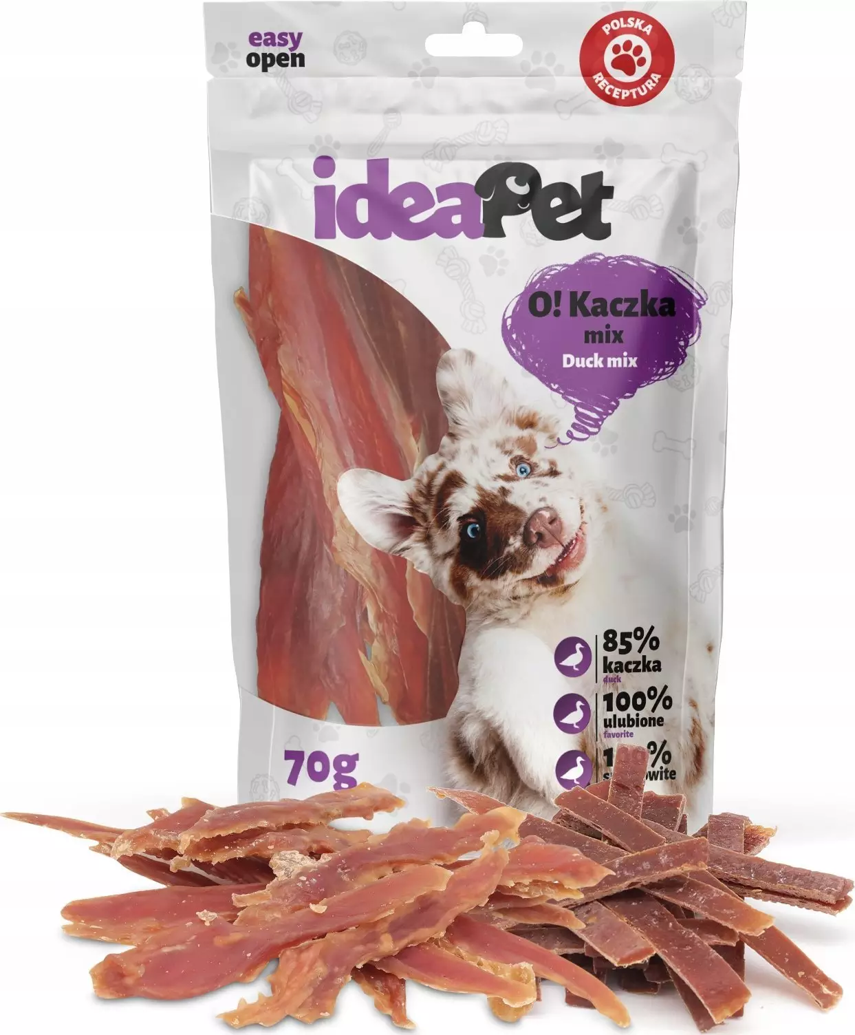 IdeaPet IdeaPet O! Kaczka mix 70g