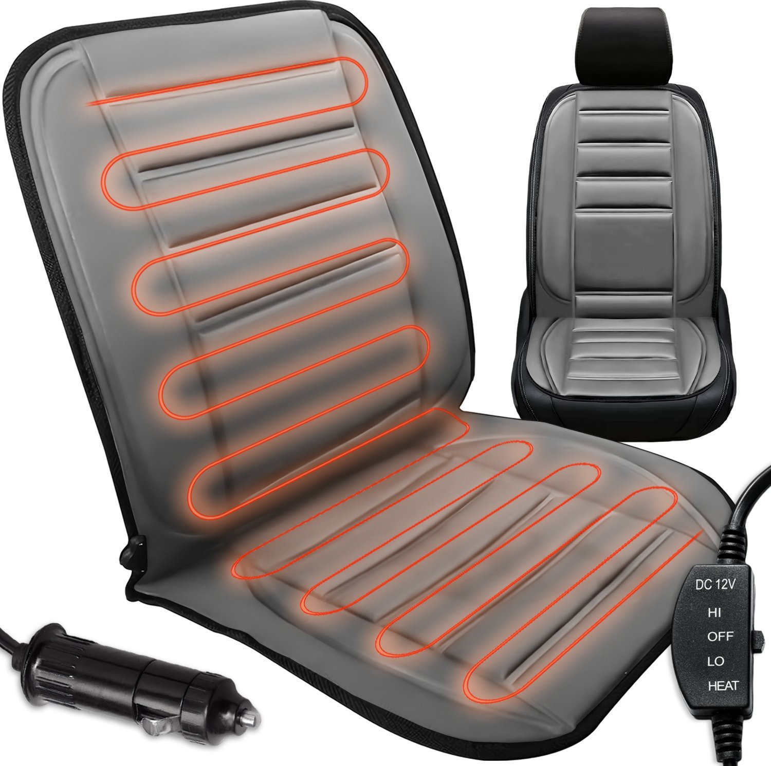 Heckermann Mata grzewcza do samochodu ZL011 Szara