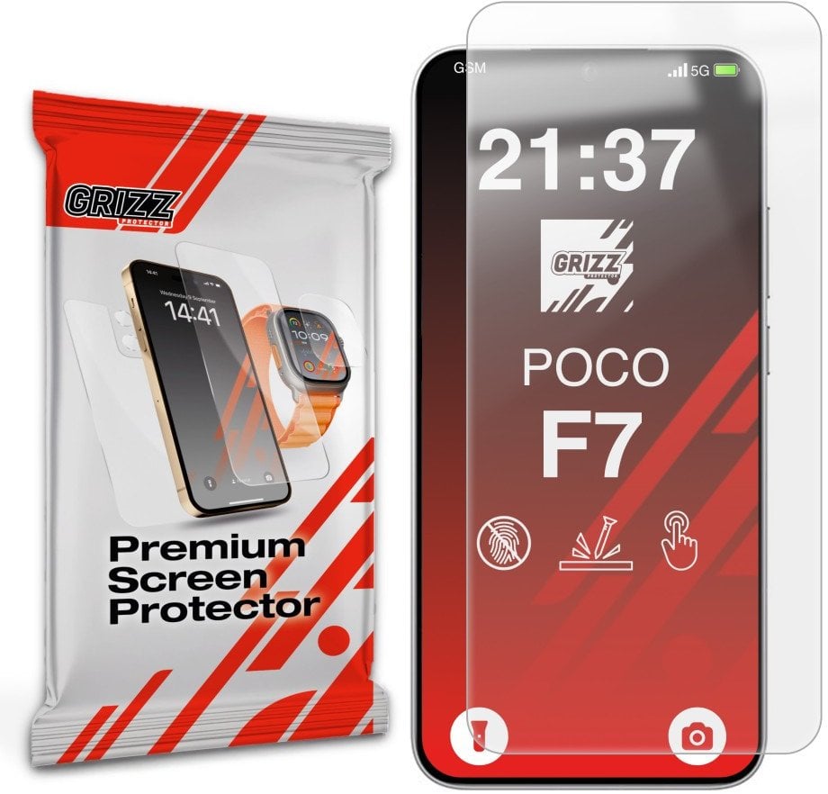 Folia matowa GrizzGlass PaperScreen do Xiaomi POCO F7 5G