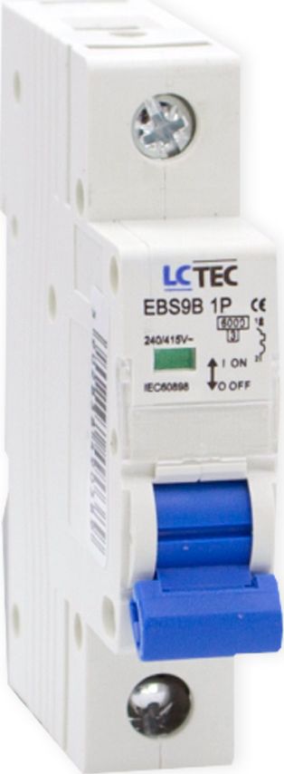 LC-Tec LC Wyłącznik nadprądowy 1P C 25A 6kA AC
