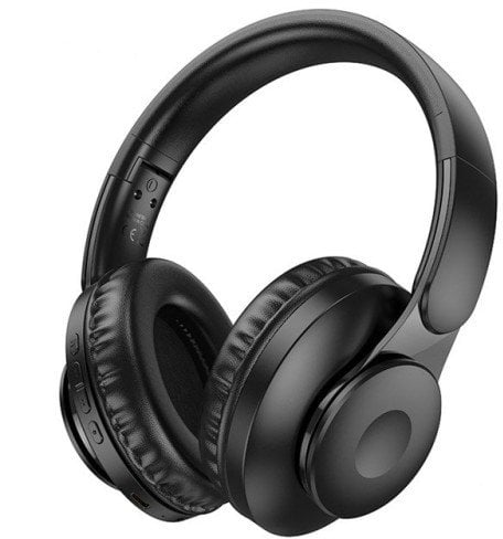 Słuchawki Hoco Słuchawki bezprzewodowe W45 Enjoy (czarny)