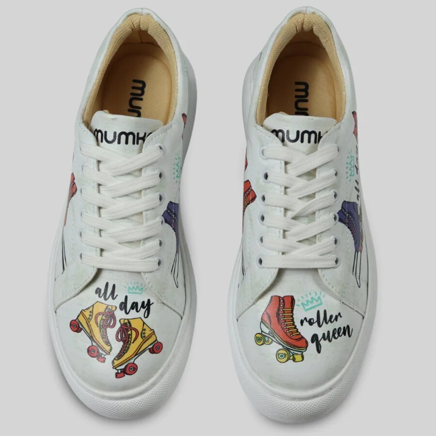 Mumka Shoes Sneakersy na platformie Królowa Wrotek Mumka-41