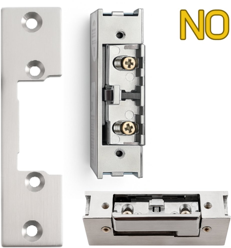 ELEKTROZACZEP REWERSYJNY SYMETRYCZNY DO FURTKI KASET DRZWI NISKOPRĄDOWY 12V