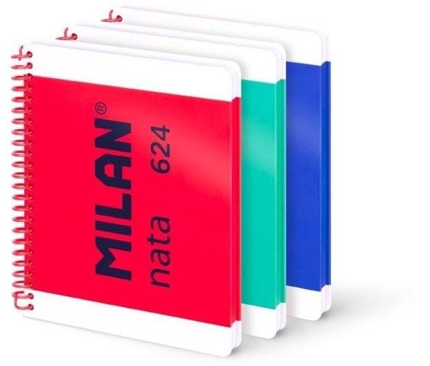 Zeszyt na spirali A5/80K gładki 1918 mix (3szt)