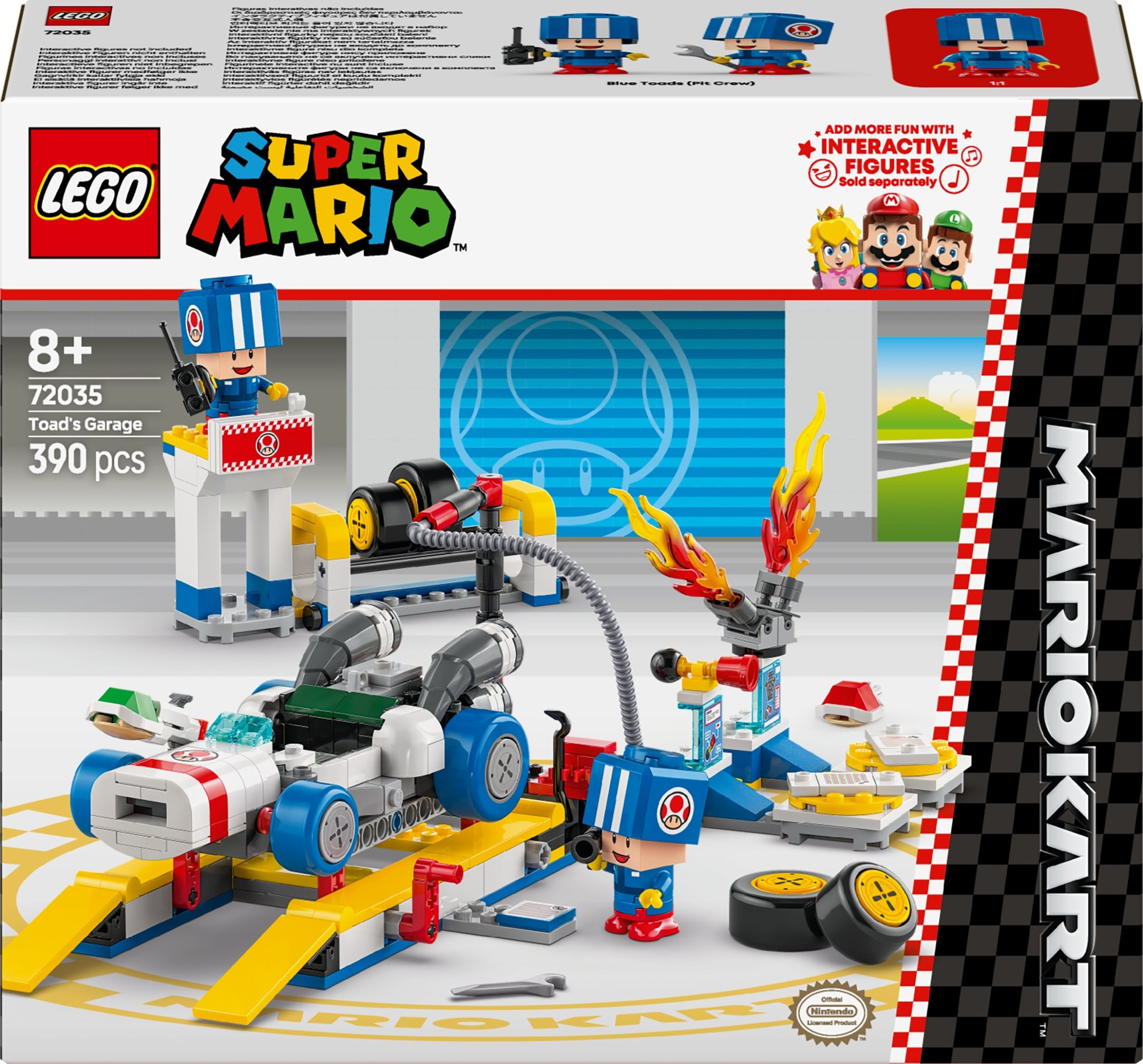 Super Mario Mario Kart™ – Toad i jego garaż (72035)