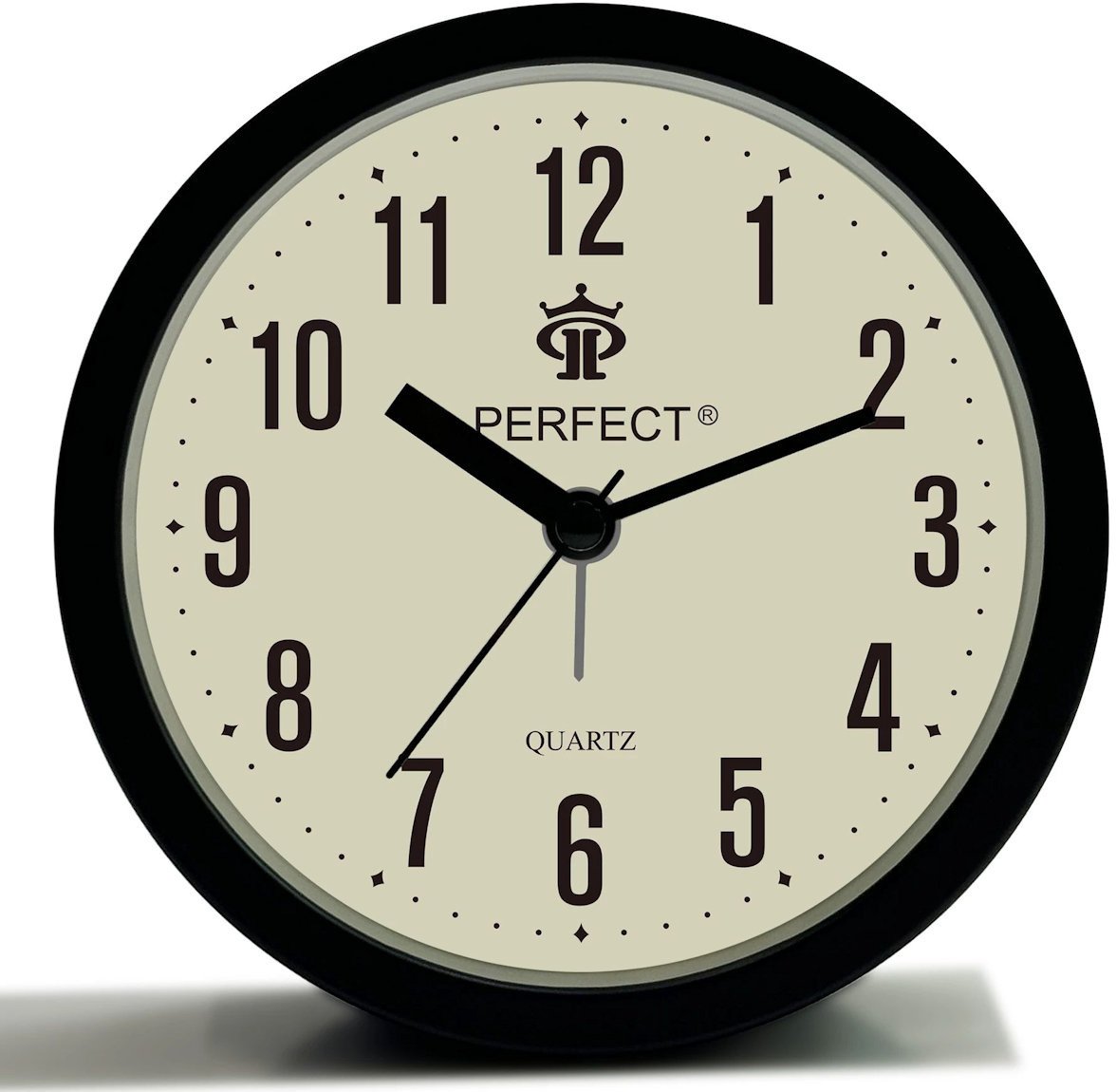 Perfect Budzik FX-026 czarny 12 cm tykający