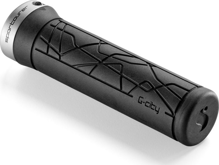 Sportourer Chwyty kierownicy SPORTOURER JAMMY CITY SMALL lock-on czarne (NEW)