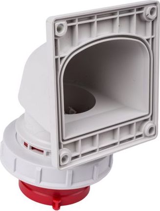 PCE Wtyczka tablicowa (zwrotnica faz) 16A 5P 400V czerwona IP67 TWIST 778152-6
