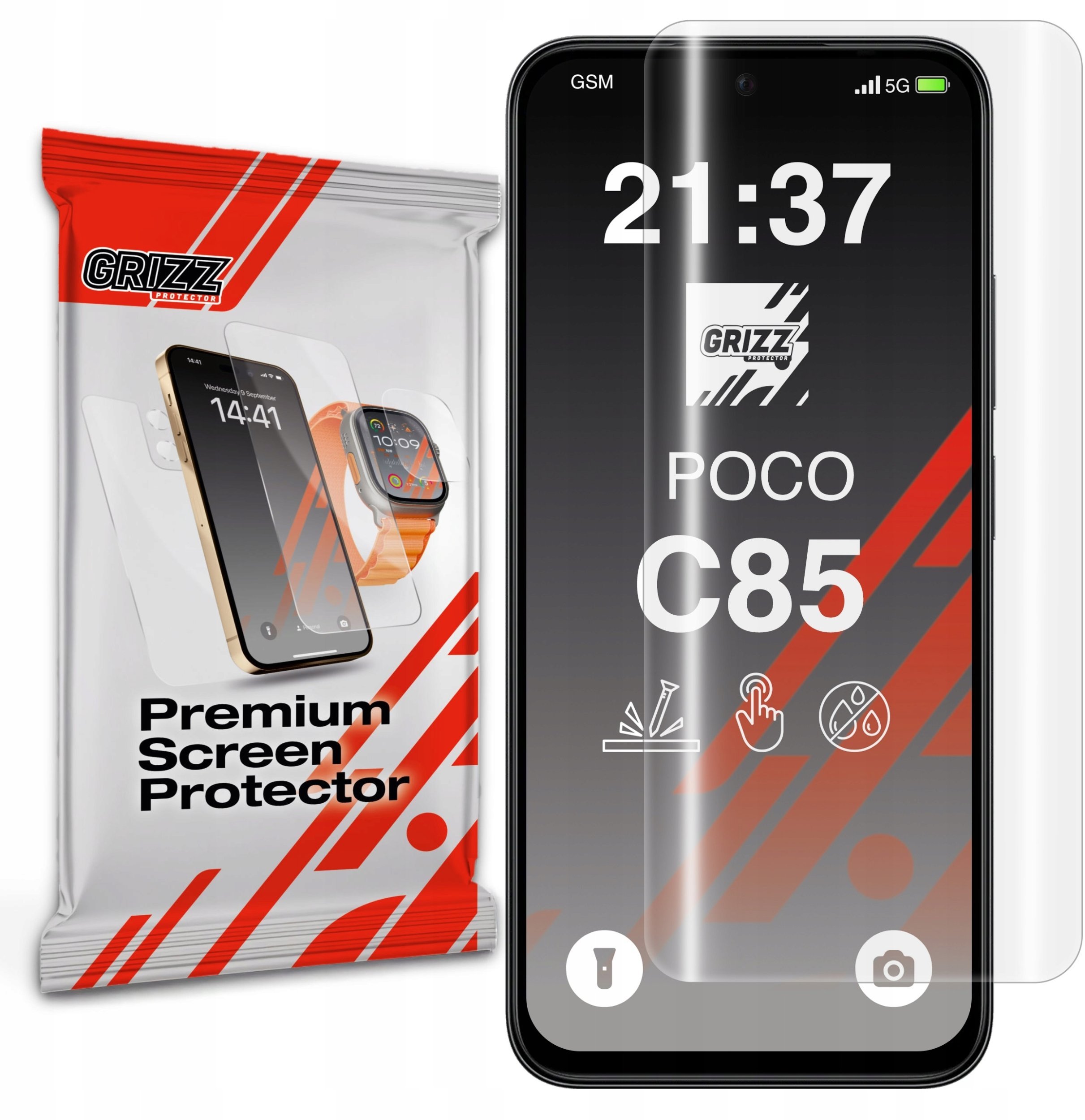 Folia hydrożelowa GrizzGlass Hydrofilm do Xiaomi Poco C85 4G