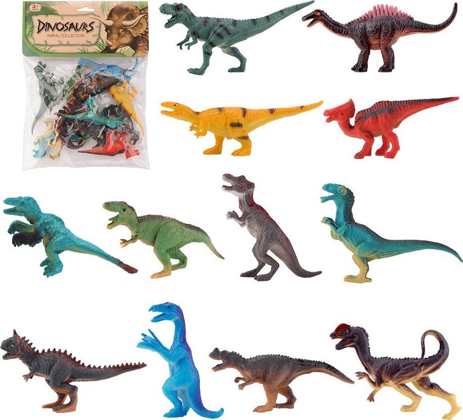 DINOZAURY 12 SZTUK