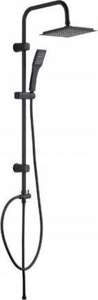 Zestaw prysznicowy Kuchinox Kolumna natryskowa prysznicowa Hiro czarna