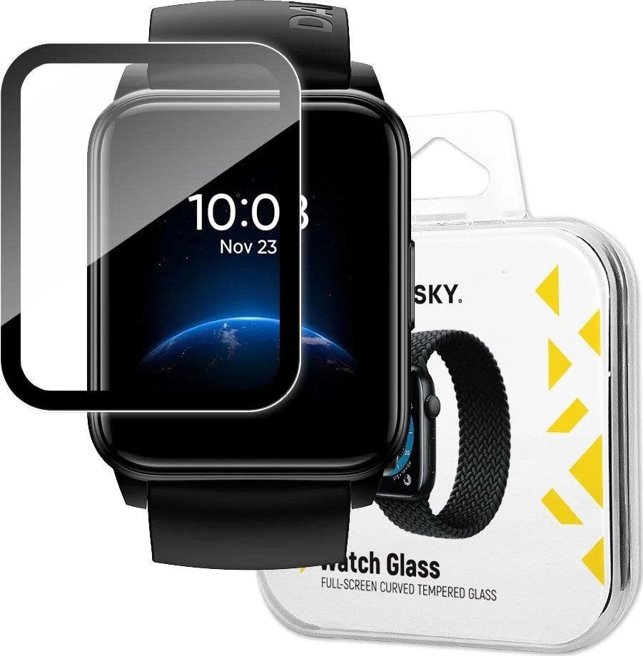 Wozinsky Wozinsky Watch Glass hybrydowe szkło do Realme Watch 2 czarny